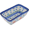 Polish Pottery Mini loaf pan Angel Fish