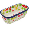 Polish Pottery Mini loaf pan Fall Season Bliss UNIKAT