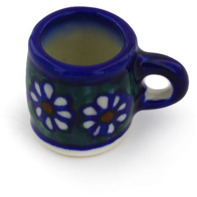 Polish Pottery Mini Mug 1&quot; UNIKAT