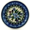 Polish Pottery Mini Plate, Coaster plate Azure Blooms