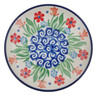 Polish Pottery Mini Plate, Coaster plate Babcia&#039;s Garden