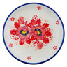 Polish Pottery Mini Plate, Coaster plate Blushing Florals