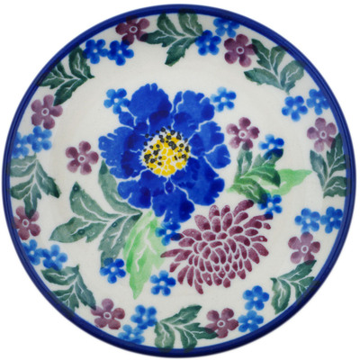 Polish Pottery Mini Plate, Coaster plate Byzantium Bliss UNIKAT