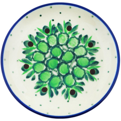 Polish Pottery Mini Plate, Coaster plate Cobblestone Path UNIKAT
