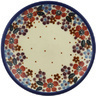 Polish Pottery Mini Plate, Coaster plate Fall Memories UNIKAT