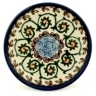 Polish Pottery Mini Plate, Coaster plate Fiddle Faddle
