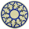 Polish Pottery Mini Plate, Coaster plate Garden Lattice