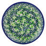 Polish Pottery Mini Plate, Coaster plate Great Greenery