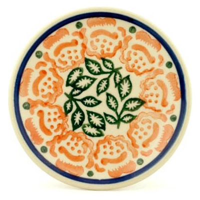 Polish Pottery Mini Plate, Coaster plate