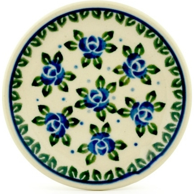 Polish Pottery Mini Plate, Coaster plate