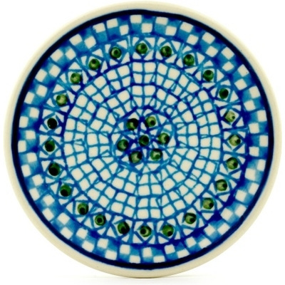 Polish Pottery Mini Plate, Coaster plate
