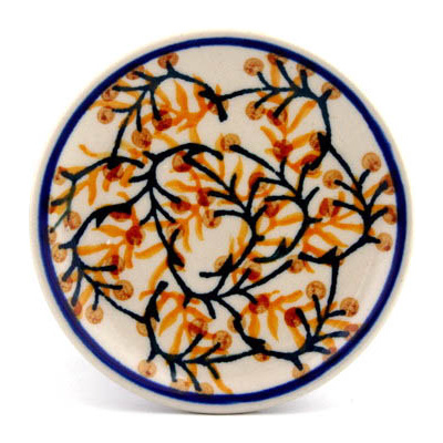 Polish Pottery Mini Plate, Coaster plate
