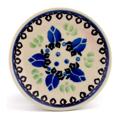 Polish Pottery Mini Plate, Coaster plate