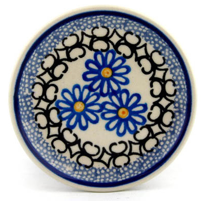 Polish Pottery Mini Plate, Coaster plate