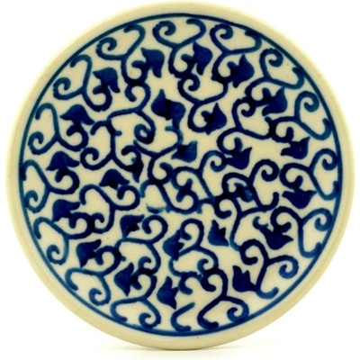 Polish Pottery Mini Plate, Coaster plate