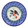 Polish Pottery Mini Plate, Coaster plate Holly Robin