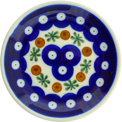 Polish Pottery Mini Plate, Coaster plate Mosquito