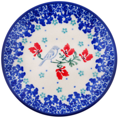 Polish Pottery Mini Plate, Coaster plate Nesting
