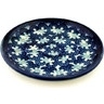 Polish Pottery Mini Plate, Coaster plate Ribbon Daisies