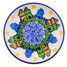 Polish Pottery Mini Plate, Coaster plate Riverside Village UNIKAT