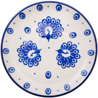 Polish Pottery Mini Plate, Coaster plate Show And Tail