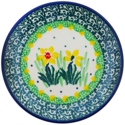 Polish Pottery Mini Plate, Coaster plate Summer Meadow