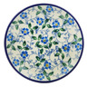 Polish Pottery Mini Plate, Coaster plate Summer Wind