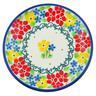 Polish Pottery Mini Plate, Coaster plate Sunny Spring