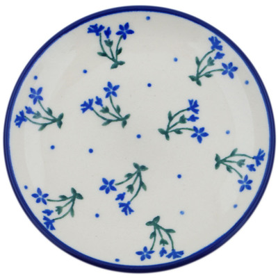 Polish Pottery Mini Plate, Coaster plate Sweet Gatherings