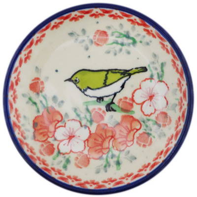 Polish Pottery Mini Plate, Coaster plate UNIKAT