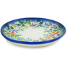 Polish Pottery Mini Saucer 4&quot; Floral Abundance UNIKAT