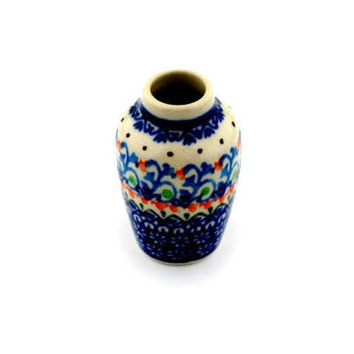 Polish Pottery Mini Vase 2&quot;