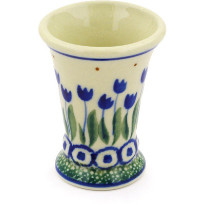 Polish Pottery Mini Vase 2&quot; Water Tulip