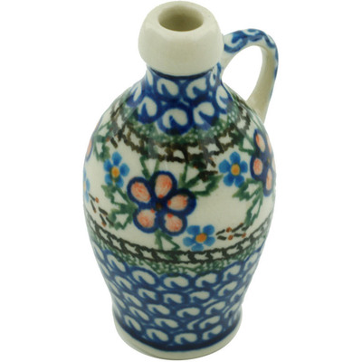 Polish Pottery Mini Vase 3&quot; Lancaster Rose