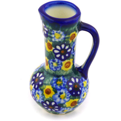 Polish Pottery Mini Vase 3&quot; UNIKAT