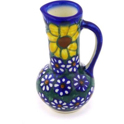 Polish Pottery Mini Vase 3&quot; UNIKAT