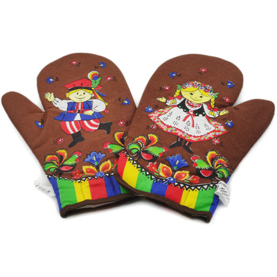 Textile Mittens for Oven