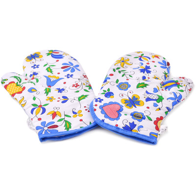Textile Mittens for Oven Party Favors