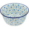 Polish Pottery Mixing Bowl 12-inch (8 quarts) Butterflies All Around