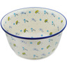 Polish Pottery Mixing Bowl 12-inch (8 quarts) Caught In The Wind