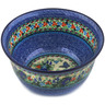 Polish Pottery Mixing Bowl 12-inch (8 quarts) Summer Landscape UNIKAT