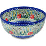 Polish Pottery Mixing bowl, serving bowl Fresh Happiness UNIKAT
