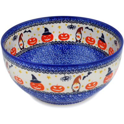 Polish Pottery Mixing bowl, serving bowl Harvest Haunt