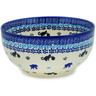 Polish Pottery Mixing bowl, serving bowl Kitty Paw Play Time