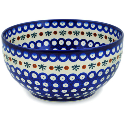 Polish Pottery Mixing bowl, serving bowl Mosquito