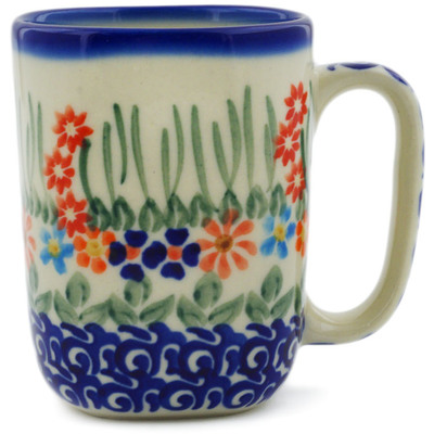 Polish Pottery Mug 10 oz Blissful Daisy