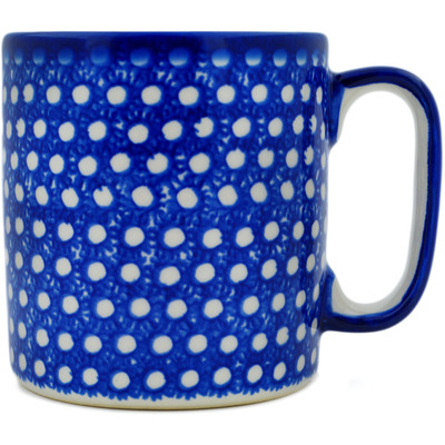 Polish Pottery Mug 10 oz Blue Heaven