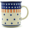 Polish Pottery Mug 10 oz Classic Americana