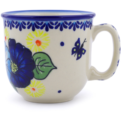 Polish Pottery Mug 10 oz Endless Summer UNIKAT