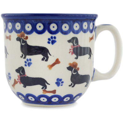 Polish Pottery Mug 10 oz